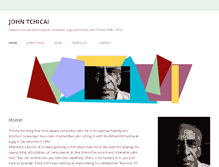 Tablet Screenshot of johntchicai.com